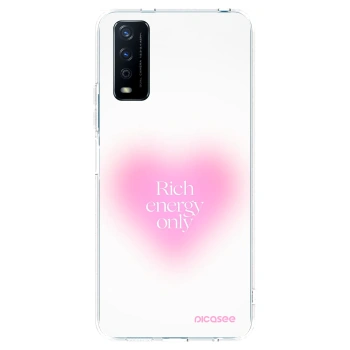 Picasee διαφανής θήκη σιλικόνης Vivo Y11s - Rich Energy