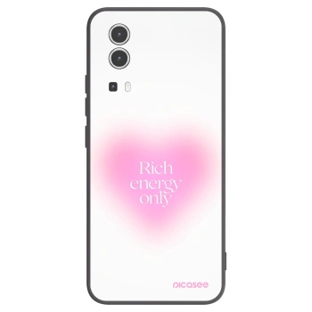 Picasee Μαύρη θήκη σιλικόνης για Vivo Y72 5G - Rich Energy