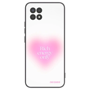 Picasee Μαύρη θήκη σιλικόνης για Realme 8i - Rich Energy