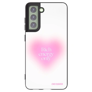 Picasee Μαύρη θήκη σιλικόνης για Samsung Galaxy S21 FE 5G - Rich Energy