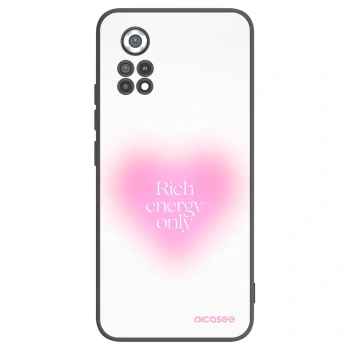 Picasee Μαύρη θήκη σιλικόνης για Xiaomi Poco X4 Pro 5G - Rich Energy