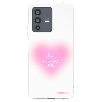 Picasee διαφανής θήκη σιλικόνης Vivo V23 5G - Rich Energy