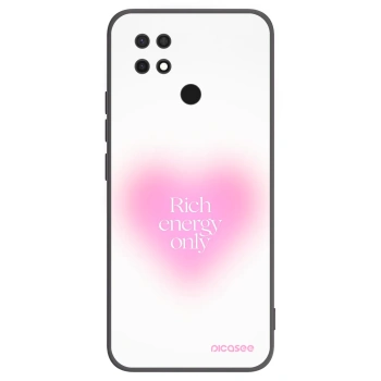 Picasee Μαύρη θήκη σιλικόνης για Xiaomi Redmi 10C - Rich Energy