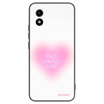 Picasee Μαύρη θήκη σιλικόνης για Vivo Y01 - Rich Energy