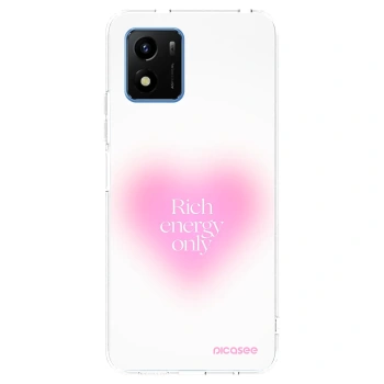 Picasee διαφανής θήκη σιλικόνης Vivo Y01 - Rich Energy