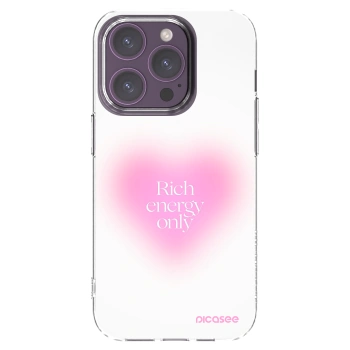 Picasee διαφανής θήκη σιλικόνης Apple iPhone 14 Pro - Rich Energy