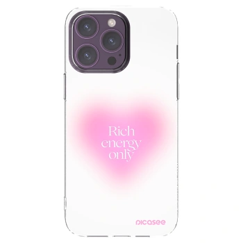 Picasee διαφανής θήκη σιλικόνης Apple iPhone 14 Pro Max - Rich Energy