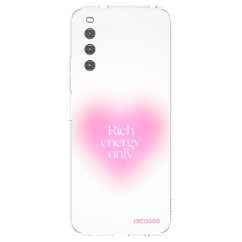 Picasee διαφανής θήκη σιλικόνης Sony Xperia 10 IV 5G - Rich Energy