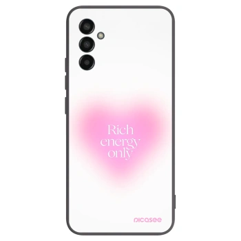 Picasee Μαύρη θήκη σιλικόνης για Samsung Galaxy M13 M135F - Rich Energy
