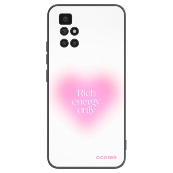 Picasee Μαύρη θήκη σιλικόνης για Xiaomi Redmi 10 (2022) - Rich Energy