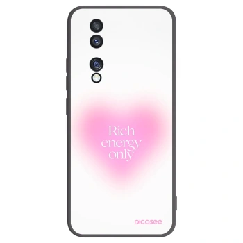 Picasee Μαύρη θήκη σιλικόνης για Honor 70 - Rich Energy