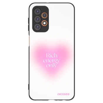 Picasee Μαύρη θήκη σιλικόνης για Samsung Galaxy A23 A236B 5G - Rich Energy