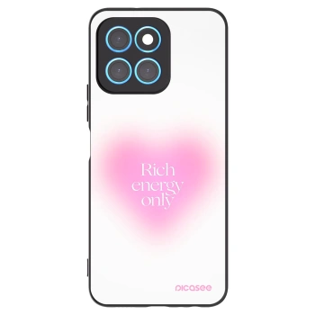 Picasee Μαύρη θήκη σιλικόνης για Honor X6 - Rich Energy