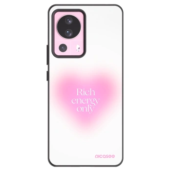 Picasee Μαύρη θήκη σιλικόνης για Xiaomi 13 Lite - Rich Energy