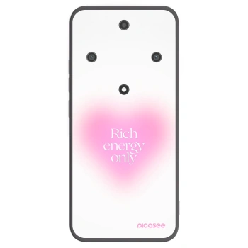 Picasee Μαύρη θήκη σιλικόνης για Honor Magic5 Lite 5G - Rich Energy