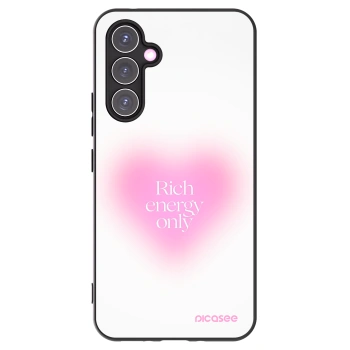 Picasee Μαύρη θήκη σιλικόνης για Samsung Galaxy A54 5G A546B - Rich Energy