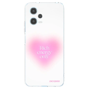 Picasee διαφανής θήκη σιλικόνης Xiaomi Redmi Note 12 5G - Rich Energy