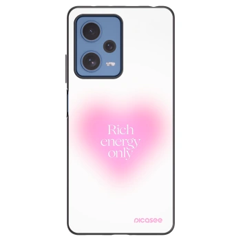 Picasee Μαύρη θήκη σιλικόνης για Xiaomi Redmi Note 12 Pro 5G - Rich Energy