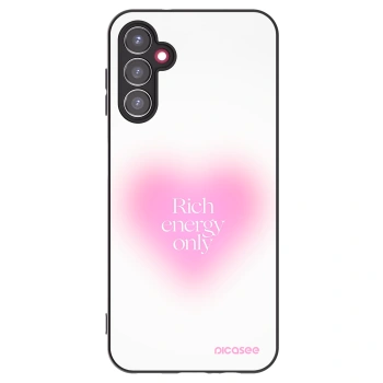 Picasee Μαύρη θήκη σιλικόνης για Samsung Galaxy A14 4G A145R - Rich Energy