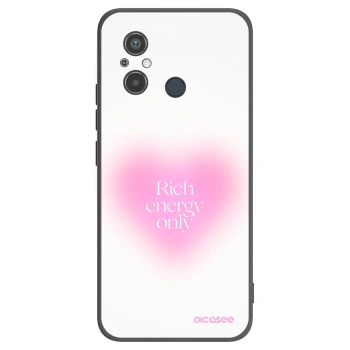Picasee Μαύρη θήκη σιλικόνης για Xiaomi Redmi 12C - Rich Energy