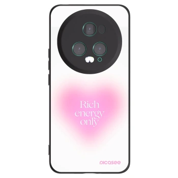 Picasee Μαύρη θήκη σιλικόνης για Honor Magic5 Pro - Rich Energy