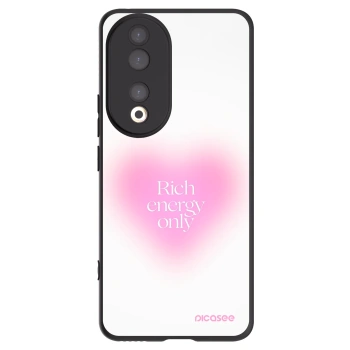 Picasee Μαύρη θήκη σιλικόνης για Honor 90 5G - Rich Energy