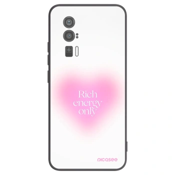 Picasee Μαύρη θήκη σιλικόνης για Xiaomi Poco F5 Pro 5G - Rich Energy