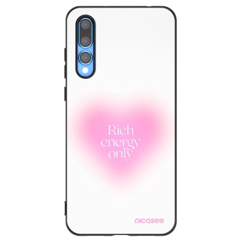 Picasee Μαύρη θήκη σιλικόνης για Huawei P20 Pro - Rich Energy