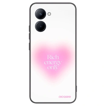 Picasee Μαύρη θήκη σιλικόνης για Realme C33 (2023) - Rich Energy