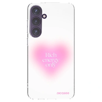 Picasee διαφανής θήκη σιλικόνης Samsung Galaxy S24+ S926B 5G - Rich Energy