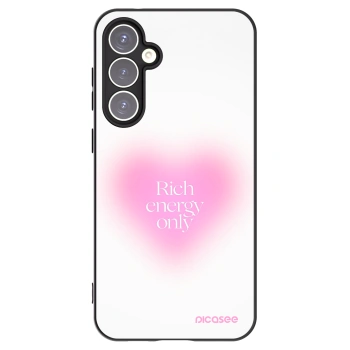 Picasee Μαύρη θήκη σιλικόνης για Samsung Galaxy S23 FE S711B - Rich Energy