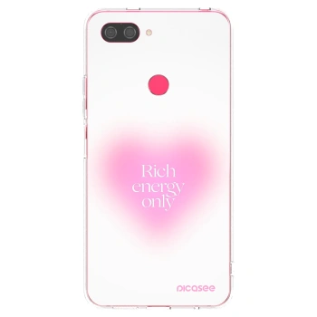 Picasee διαφανής θήκη σιλικόνης Xiaomi Mi 8 Lite - Rich Energy