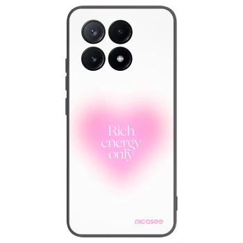 Picasee Μαύρη θήκη σιλικόνης για Xiaomi Poco X6 Pro - Rich Energy