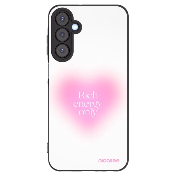 Picasee Μαύρη θήκη σιλικόνης για Samsung Galaxy A25 A256B 5G - Rich Energy
