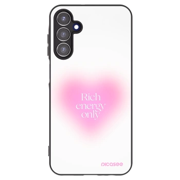 Picasee Μαύρη θήκη σιλικόνης για Samsung Galaxy A15 A155F 4G - Rich Energy