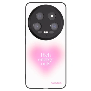 Picasee Μαύρη θήκη σιλικόνης για Xiaomi 14 Ultra - Rich Energy