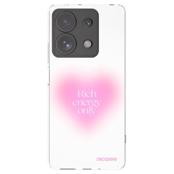 Picasee διαφανής θήκη σιλικόνης Xiaomi Redmi Note 13 Pro 4G - Rich Energy