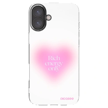 Picasee διαφανής θήκη σιλικόνης Apple iPhone 16 Plus - Rich Energy