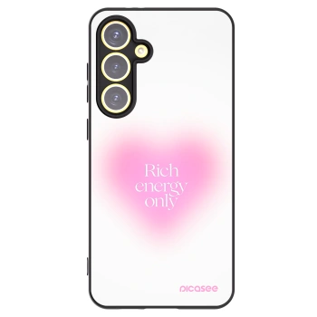 Picasee Μαύρη θήκη σιλικόνης για Samsung Galaxy S24 FE S721B - Rich Energy