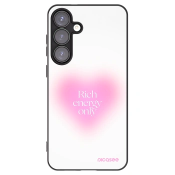 Picasee Μαύρη θήκη σιλικόνης για Samsung Galaxy S25+ 5G - Rich Energy
