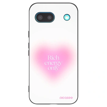 Picasee Μαύρη θήκη σιλικόνης για Google Pixel 8a - Rich Energy