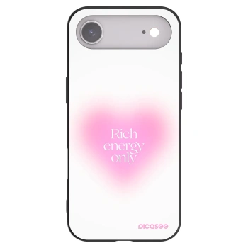Picasee Μαύρη θήκη σιλικόνης για Apple iPhone Air - Rich Energy