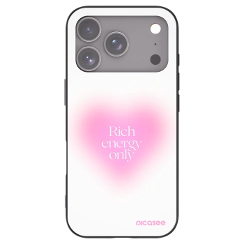 Picasee Μαύρη θήκη σιλικόνης για Apple iPhone 17 Pro - Rich Energy