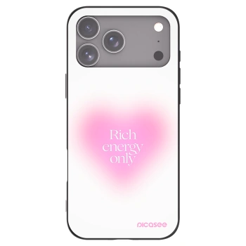 Picasee Μαύρη θήκη σιλικόνης για Apple iPhone 17 Pro Max - Rich Energy