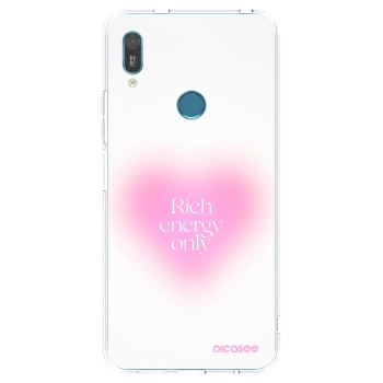 Picasee διαφανής θήκη σιλικόνης Huawei Y6 2019 - Rich Energy