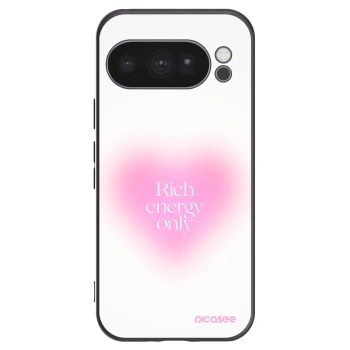 Picasee Μαύρη θήκη σιλικόνης για Google Pixel 10 Pro - Rich Energy