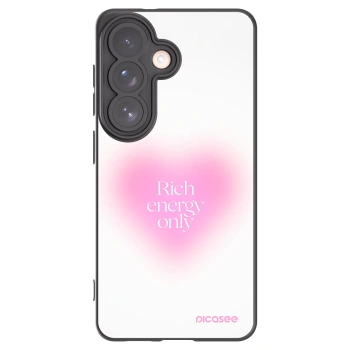 Picasee Μαύρη θήκη σιλικόνης για Samsung Galaxy S26 - Rich Energy