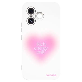 Picasee Μαύρη θήκη σιλικόνης για Honor 600 Lite - Rich Energy