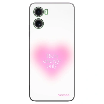 Picasee Μαύρη θήκη σιλικόνης για Motorola Moto G06 - Rich Energy