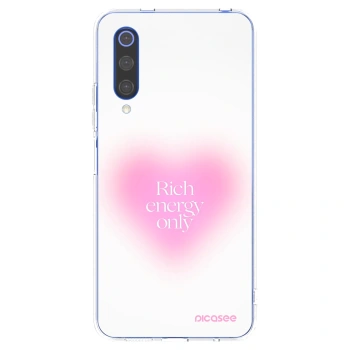 Picasee διαφανής θήκη σιλικόνης Xiaomi Mi 9 SE - Rich Energy